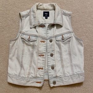 Gap Denim Vest (xs)